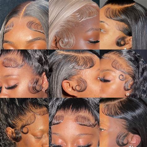 BABY HAIR | Edges hair, Baby hairstyles, Front lace wigs human hair