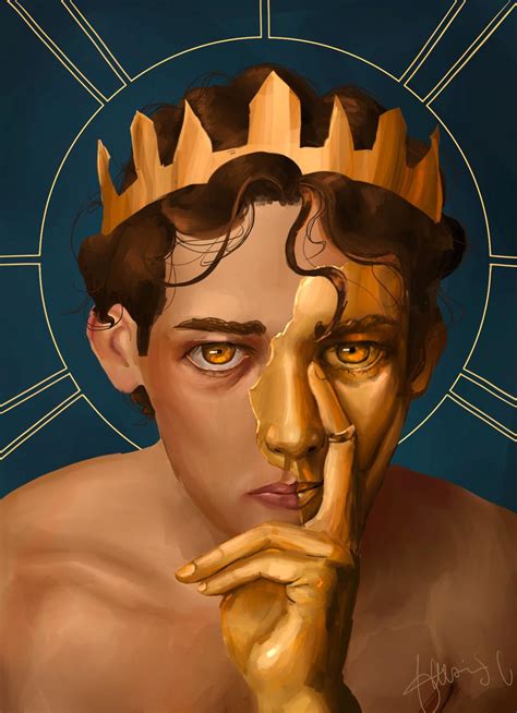 a drawing i made inspired by the myth of King Midas :D : r/mythology