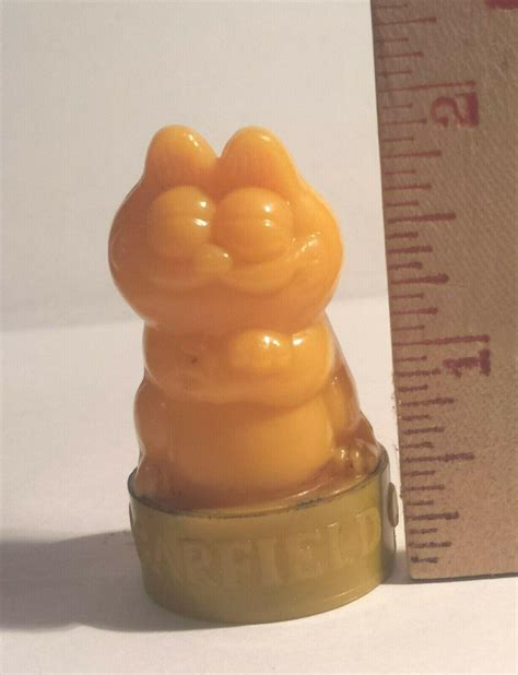 Garfield PAW PRINT Rubber Stamp Comic Cartoon Cat 1981 United Feature ...