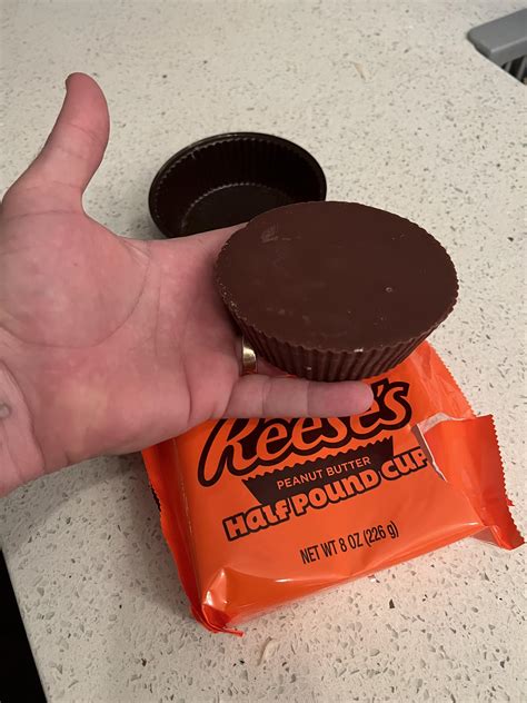 Half pound Reese’s Cup : r/mildlyinteresting
