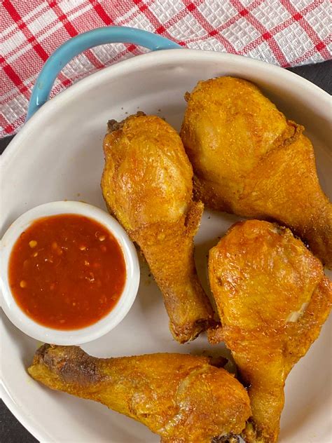 Keto Chicken Drumsticks Air Fryer - So Crispy! - Caramel and Spice