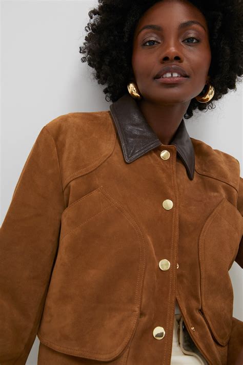 Whiskey Walters Cropped Barn Jacket | Veronica Beard