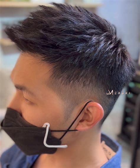 Latest Popular Men Perm at Meraki Hair Salon in Singapore
