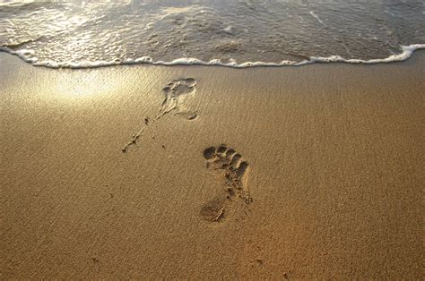 Printable Footprints In The Sand