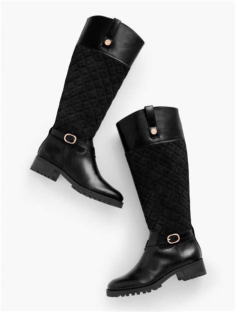 Dark Black Riding Boots at Inez Smith blog