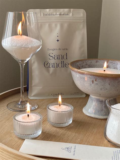 Sand candles – Artofit