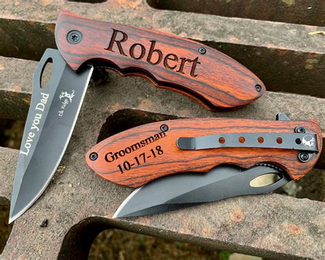 Personalized Pocket Knife, Engraved Pocket Knife, Engraved Pocket Knife for Groomsmen ...
