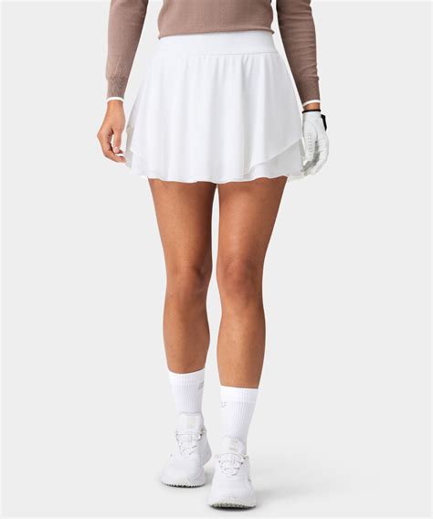 Cleo White Tour Skirt – Macade Golf