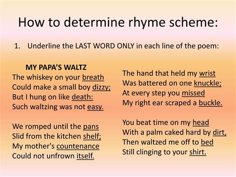 Hard Rhyme Definition at Lisa Cunningham blog