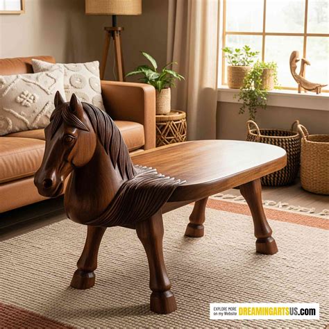 Wooden Animal Coffee Tables You’ll Fall in Love With Instantly