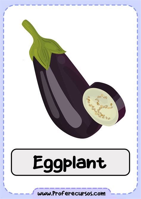 Verduras y Hortalizas en Ingles | Tarjetas de Vocabulario | Flashcards