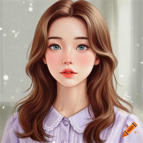 Chinese anime girl illustration on Craiyon