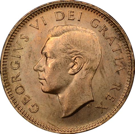 Numicanada - 1 cent 1937 à 1952 - George VI - Gradation et évaluation ...
