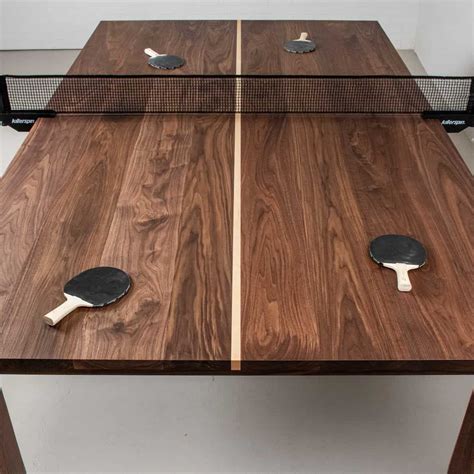 Wood Ping Pong Table | Parsons Games Table | Loewen Design Studios in ...
