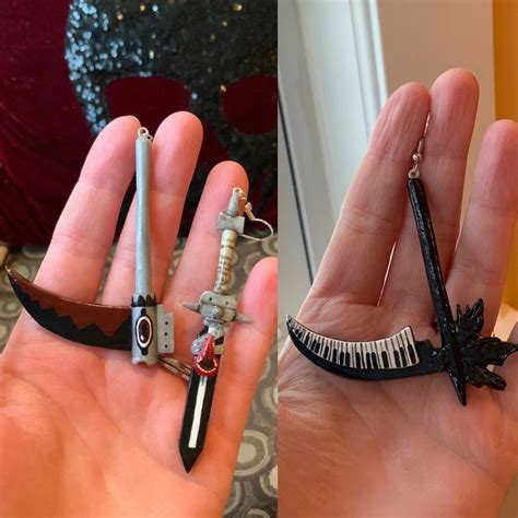 Soul Eater Weapon Earrings - Etsy