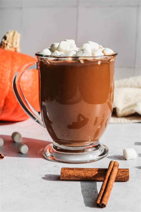 Easy Pumpkin Spice Hot Chocolate - Small Farm Big Life