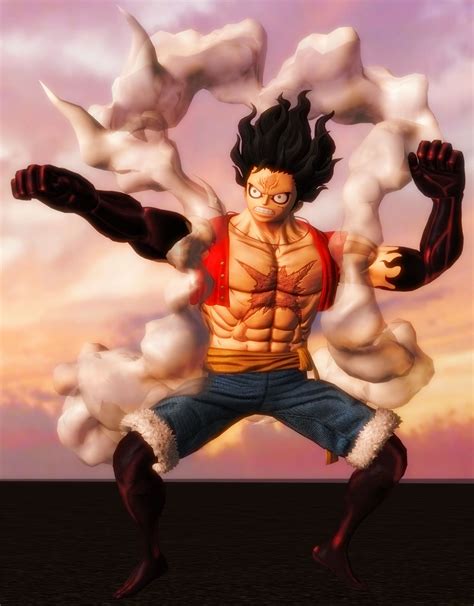 Luffy Gear 4th Snakeman by SporemanJake on DeviantArt