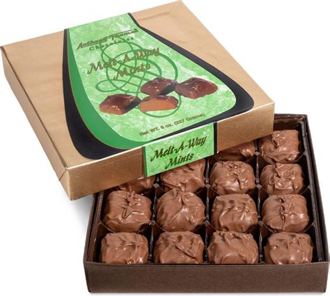 Amazon.com : Fannie May, Milk Chocolate Candy, Mint Meltaways, 14 oz ...