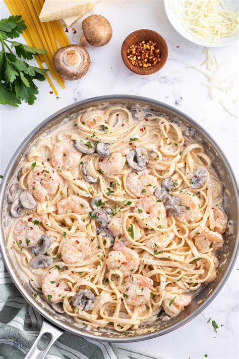 Creamy Shrimp & Mushroom Pasta: A Perfectly Balanced Dish for Any Night ...