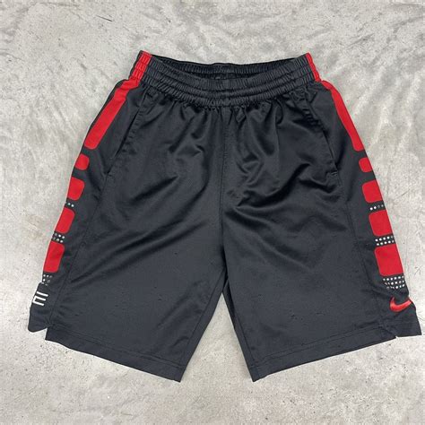 Short Nike Elite Preto E Vermelho Kit Flamengo Mini Craque Infantil