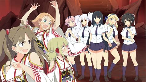 asuka, ikaruga, hibari, katsuragi, yagyu, and 3 more (senran kagura and ...