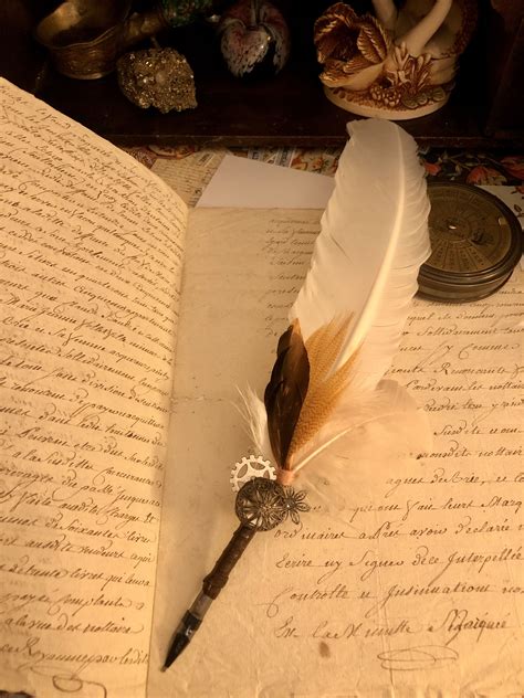 Pin by Shelley Weltz on Feather Quill Pen | Feather quill pen, Quill ...