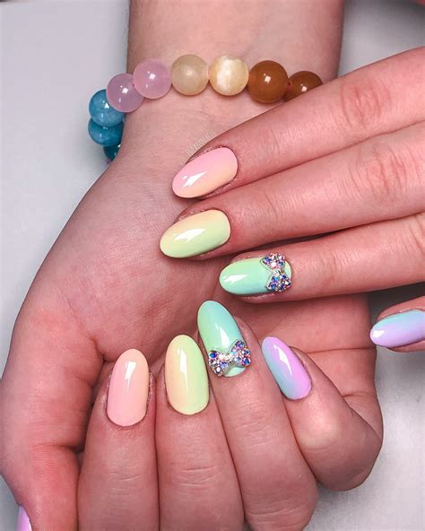 Pastel Rainbow Nails: 30 Dreamy Designs You Need To Try - Nail Designs ...