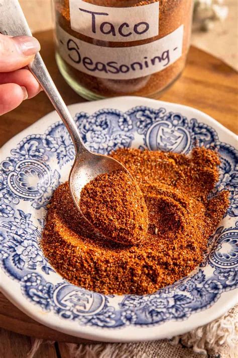 Easy Homemade Chicken Taco Seasoning Recipe | Healthy Little Peach