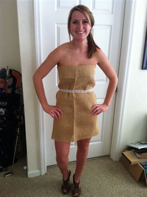 What Is A Burlap Dress at Michael Jacques blog