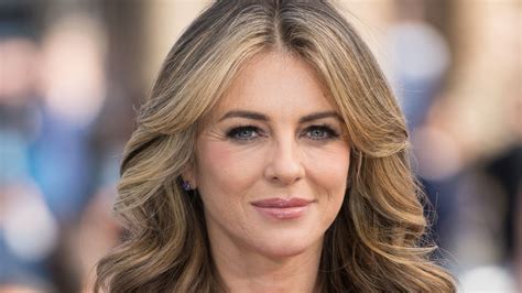 Elizabeth Hurley shows off endless legs in new Christmas present - mind ...