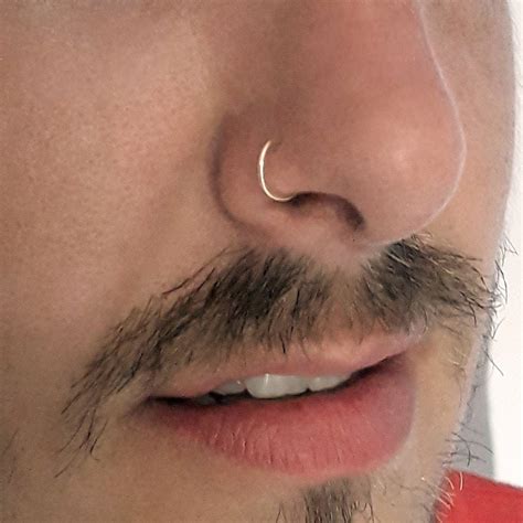 Nose Piercing Hoop Men