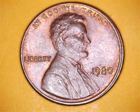 1980 Penny Value: are "D", "S", No mint mark worth money?