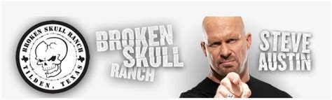 Steve Austin Bsr - Steve Austin Broken Skull Ranch Logo - 990x250 PNG ...
