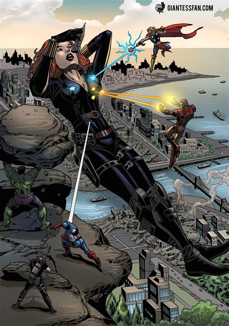 Queen Romanov by giantess-fan-comics on DeviantArt