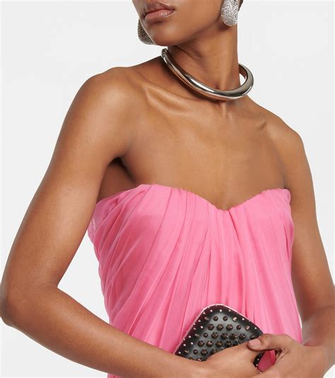 Alexander McQueen - Silk chiffon gown Alexander McQueen
