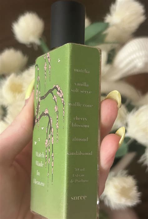 sorce match made in heaven perfume notes matcha vanilla soft serve ...