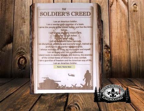 What Is A Soldier S Creed at Carmen Holbrook blog