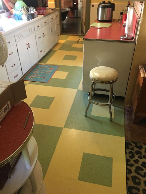 Retro Linoleum Kitchen Flooring - Flooring Site