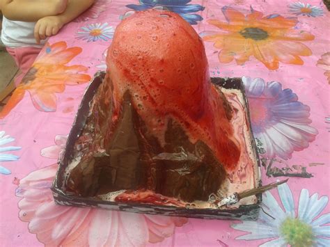 What Do You Need To Make A Paper Mache Volcano at Mary Eklund blog