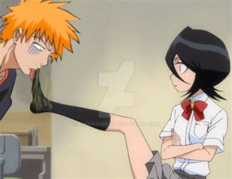 BLEACH Foot Worship #2BS: Rukia x Ichigo (smelly) by arphaxadcy on ...