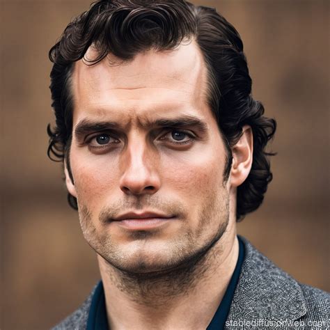 Henry Cavill Actor Portrait | Stable Diffusion Online