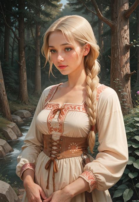 Slavic Girl by nachr on DeviantArt