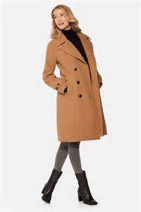 Camel Double Breasted Coat | Down-Lined Waterproof Wool – Norwegian Wool