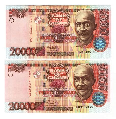 20 000 Cedis - Ghana (1957-date) – Numista