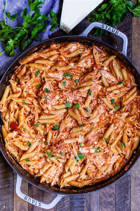 Baked Chicken Penne Pasta Crack Chicken Penne