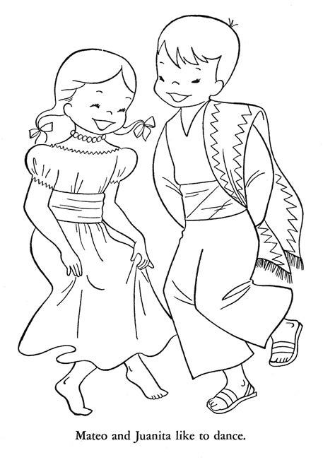 Mexico Coloring Pages Mexican Culture at GetColorings.com | Free ...