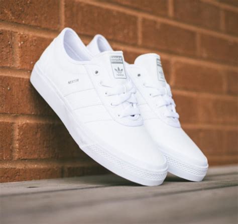 adidas Skateboarding adi-Ease Nestor - "All White" | Adidas white shoes ...