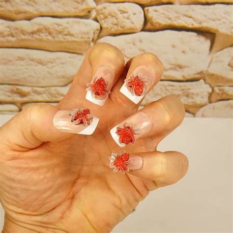 BLOODY Mini SPIDERS for Halloween DIY Crafts, 3D Nail Charms, Halloween ...