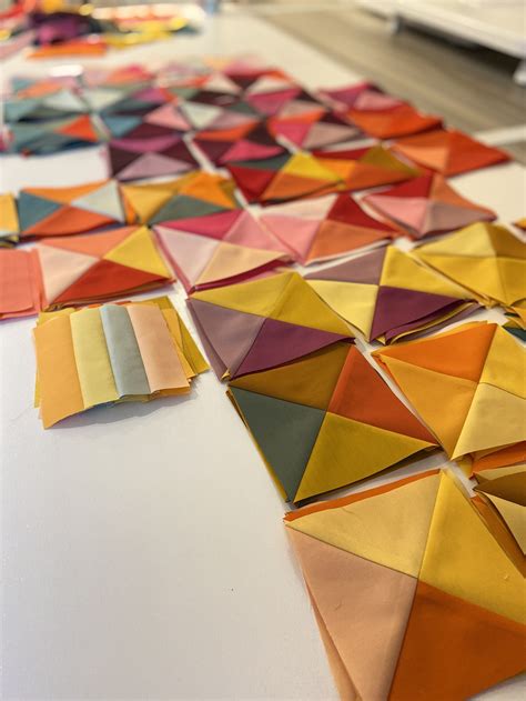 Tambo Star Quilt Along Quarter Square Triangle Blocks — Jittery Wings Quilt Co. | Star quilt ...