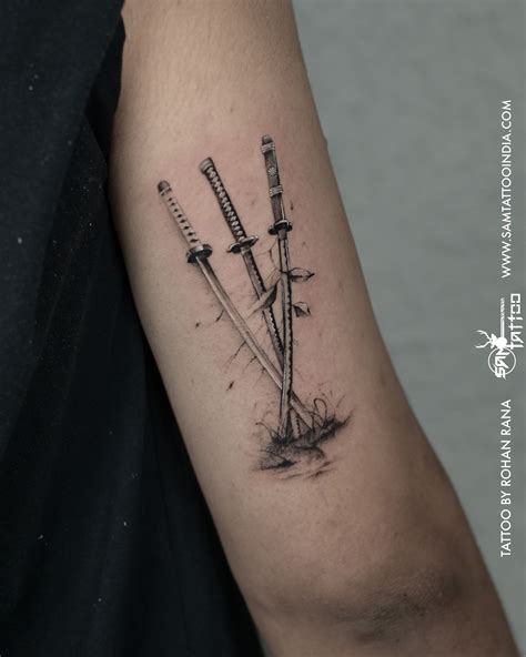 Zoro swords tattoo – Artofit